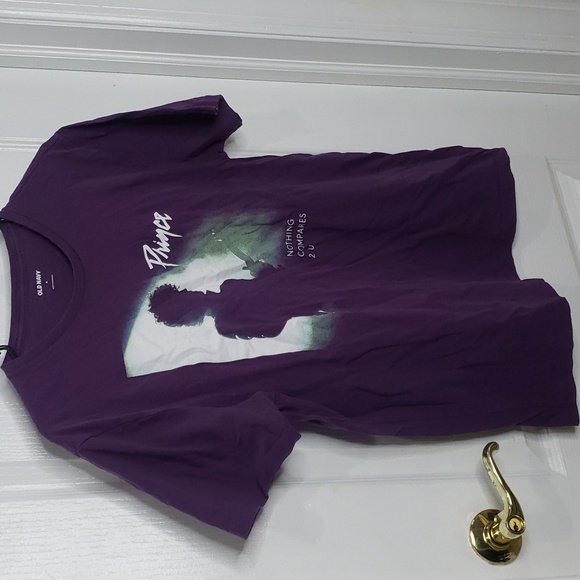 Prince Band T-Shirt Purple Old Navy Size Medium - Picture 2 of 5